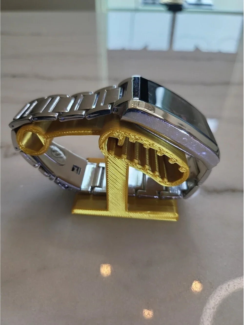 Men's Quartz Tank Watch Working New Battery Automobilia 37mm Summit Racing Parts